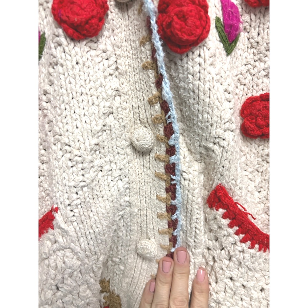 Free People Rosebud Cardigan - Picture 13 of 16